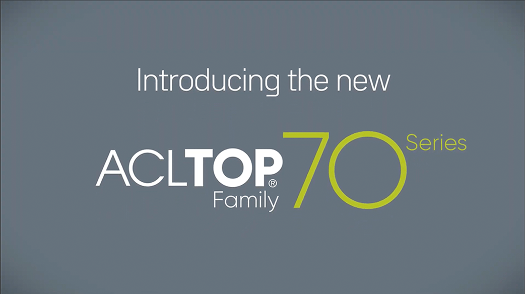 Short video introducing the new ACL TOP Family 70 Series systems.